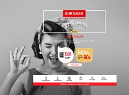 Voir la vidéo du jeu-concours Facebook Gurdjian Gurdjian Anniversaire 60 ans (Facebook)