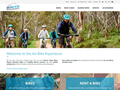 Visuel du projet de Aix Bike and Go