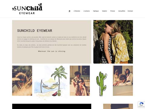 Visuel du projet de Lunettes Sunchild