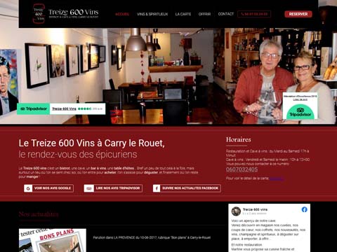 Visuel du projet de Treize600vins